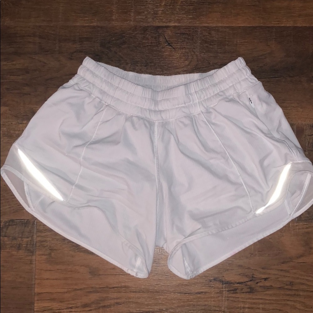 White Lululemon Shorts